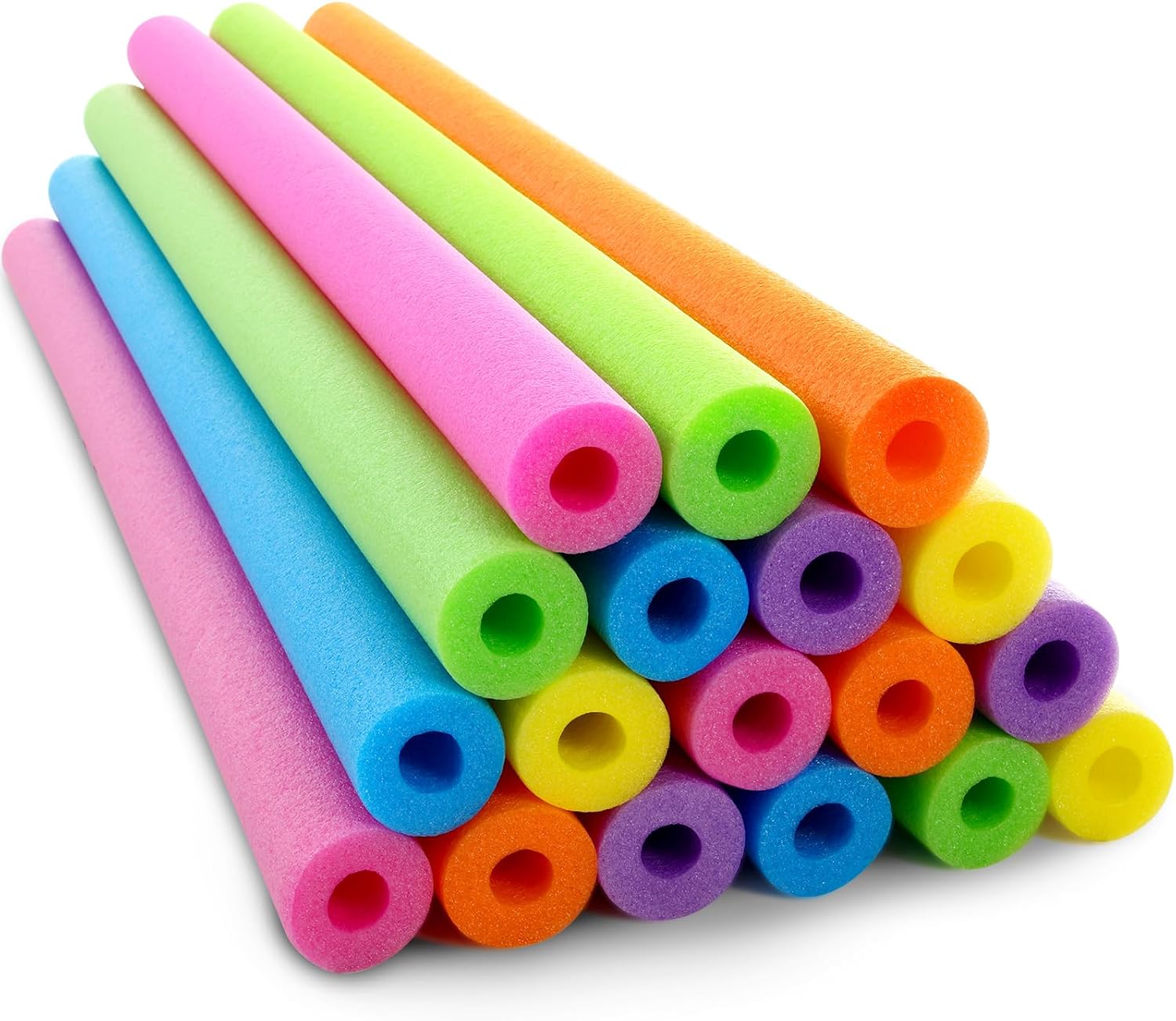 Foam Pool Noodle - Paquete de 18 Espaguetis de Espuma