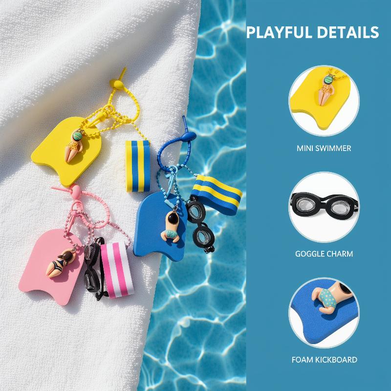 1* llavero de EVA con temática - Swimming Kickboard reseña y precio