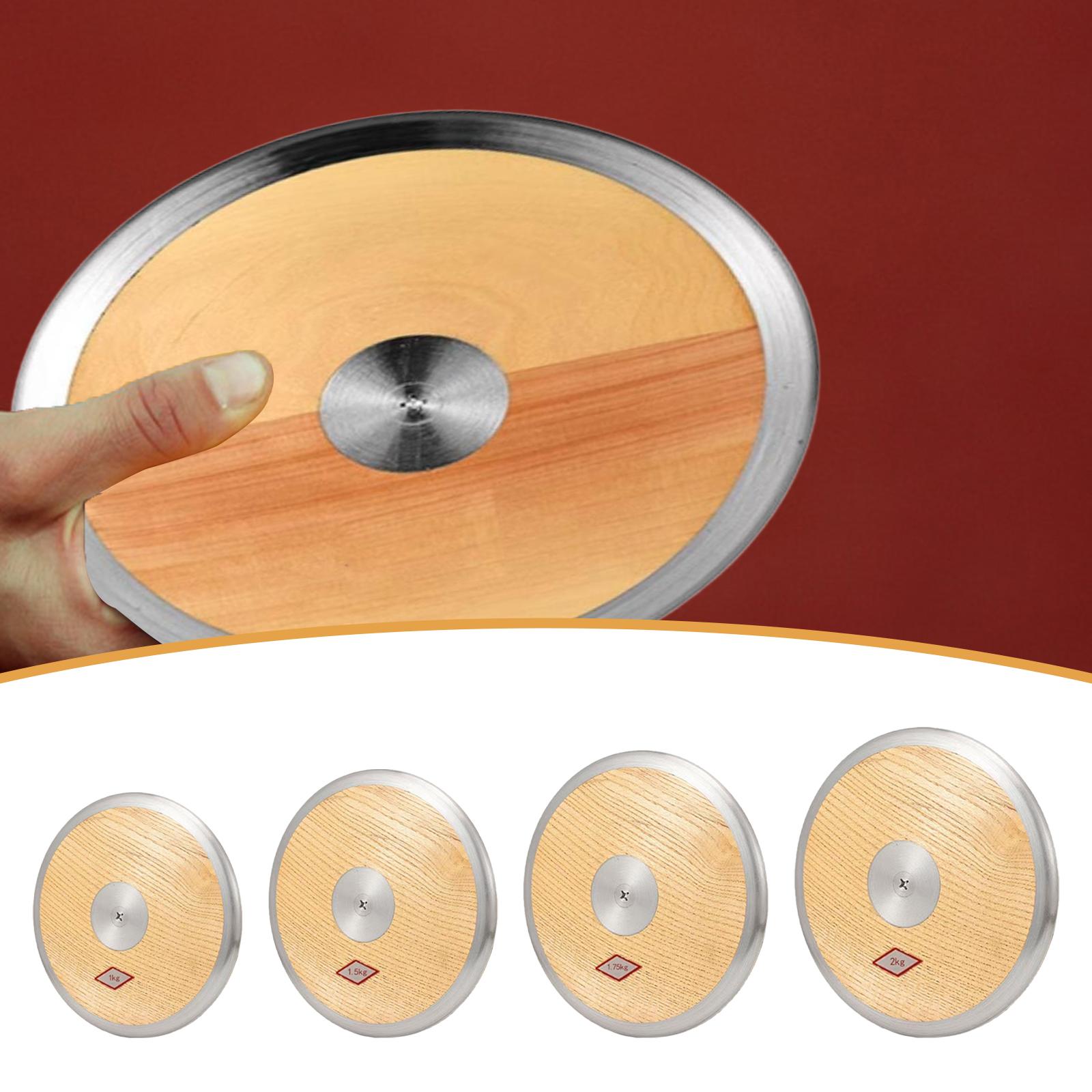 Disco de lanzamiento de madera - Discus Throw Training reseña y precio