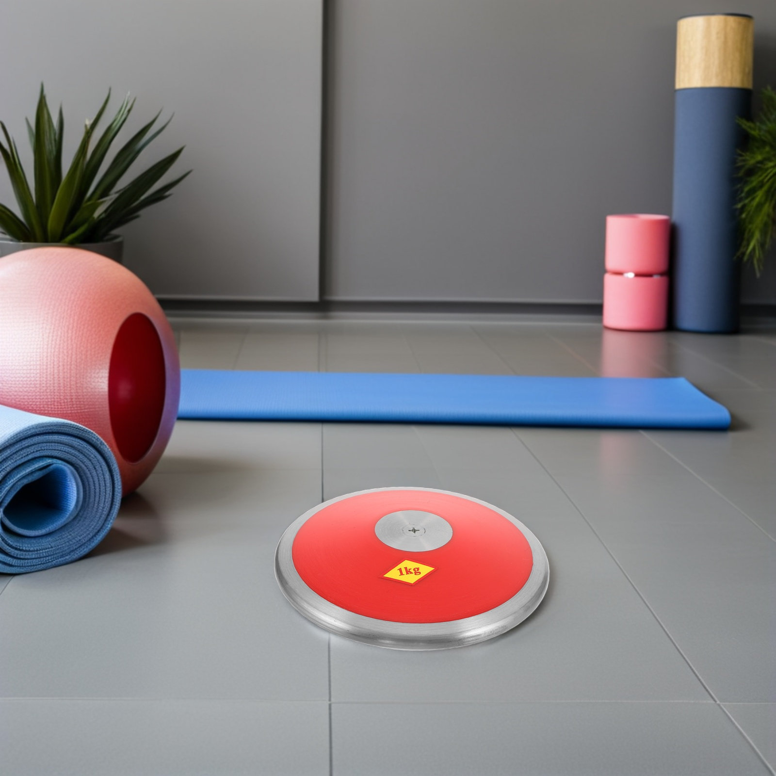 Disco de Nylon para Atletismo, - Discus Throw Training reseña y precio